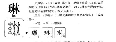 琳字的意思|琳字的解释